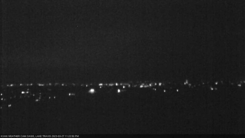 Lake Travis webcam, March 27, 2023 11:25 PM CT