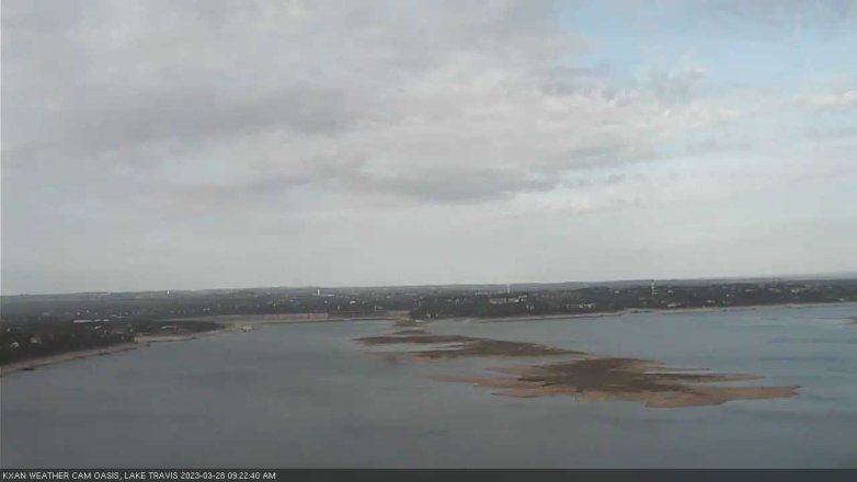 Lake Travis webcam, March 28, 2023 9:25 AM CT