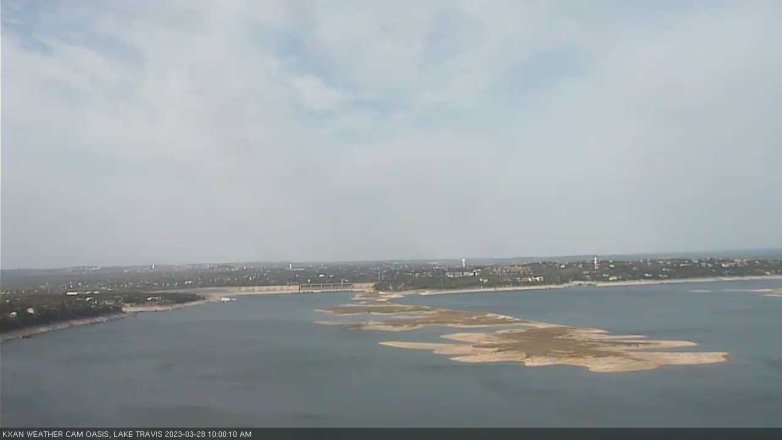 Lake Travis webcam, March 28, 2023 10:00 AM CT