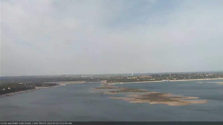 Lake Travis webcam, March 28, 2023 10:25 AM CT
