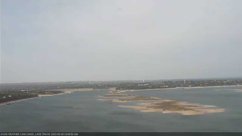 Lake Travis webcam, March 28, 2023 10:45 AM CT