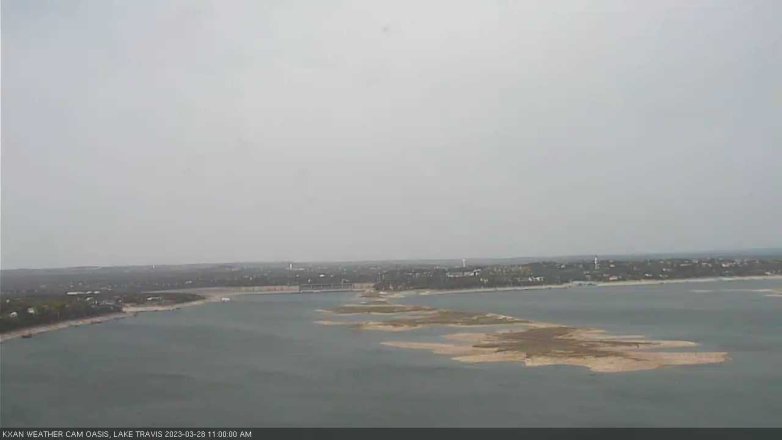 Lake Travis webcam, March 28, 2023 11:00 AM CT
