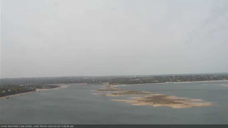 Lake Travis webcam, March 28, 2023 11:45 AM CT