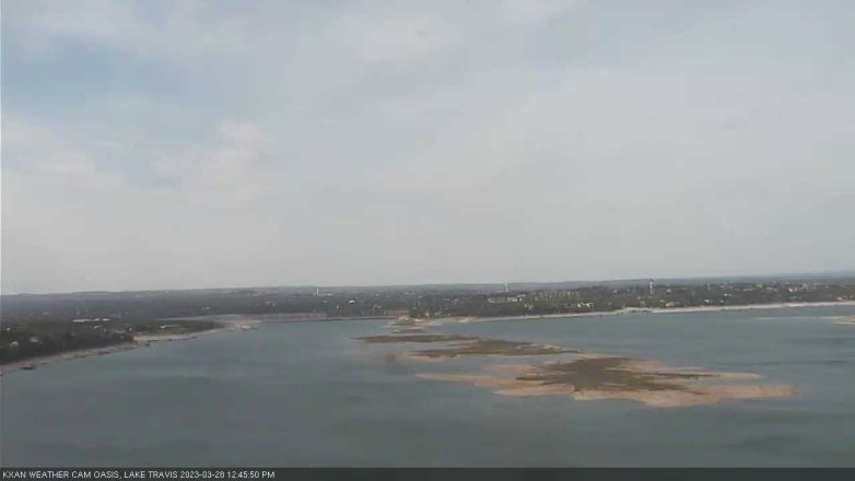 Lake Travis webcam, March 28, 2023 12:45 PM CT