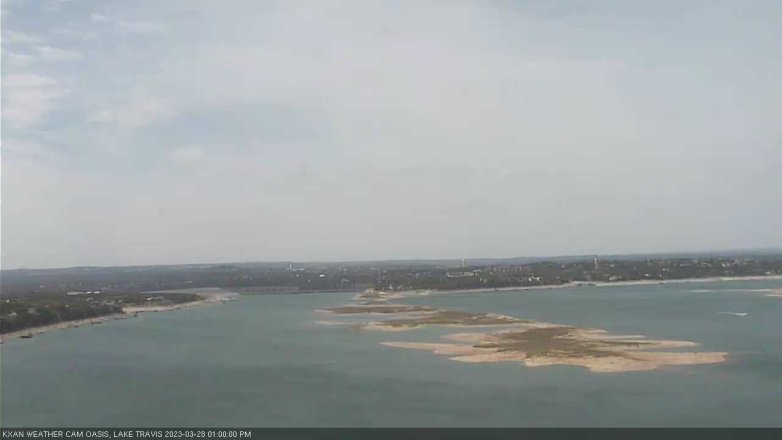 Lake Travis webcam, March 28, 2023 1:00 PM CT