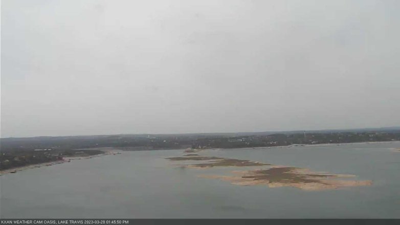 Lake Travis webcam, March 28, 2023 1:45 PM CT