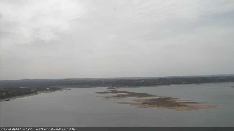 Lake Travis webcam, March 28, 2023 3:25 PM CT