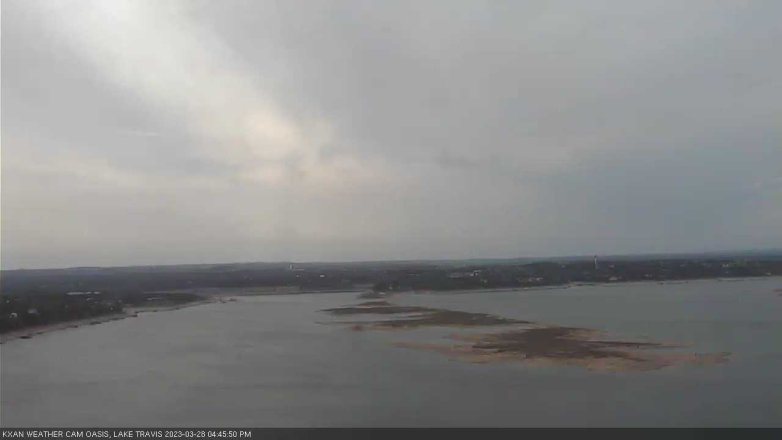 Lake Travis webcam, March 28, 2023 4:45 PM CT