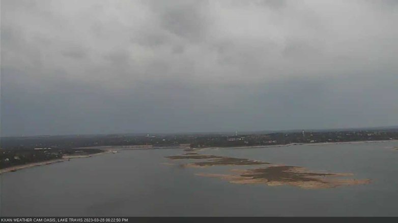 Lake Travis webcam, March 28, 2023 6:25 PM CT