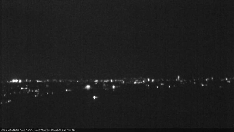 Lake Travis webcam, March 28, 2023 9:25 PM CT