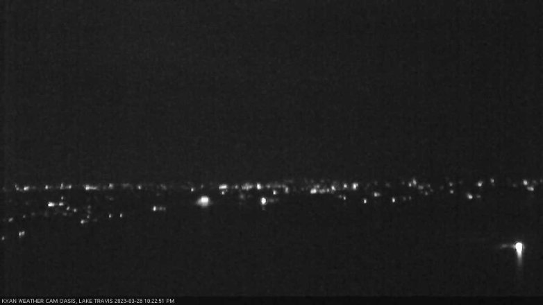 Lake Travis webcam, March 28, 2023 10:25 PM CT