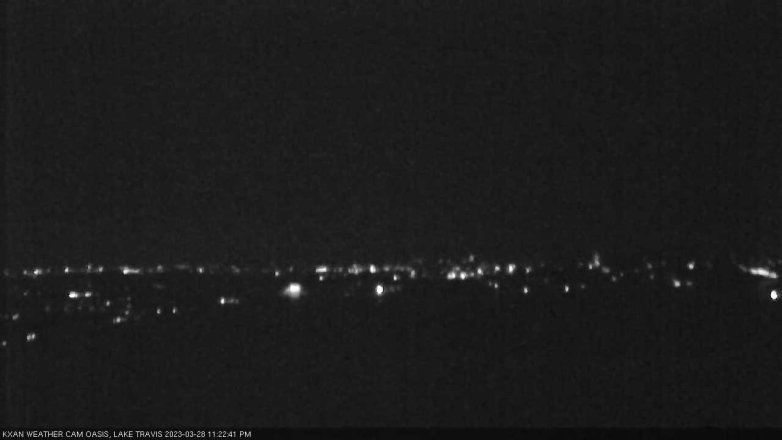 Lake Travis webcam, March 28, 2023 11:25 PM CT