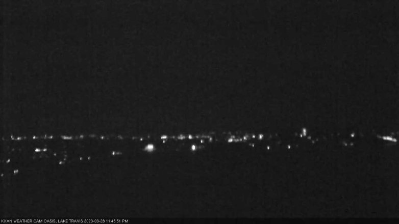 Lake Travis webcam, March 28, 2023 11:45 PM CT