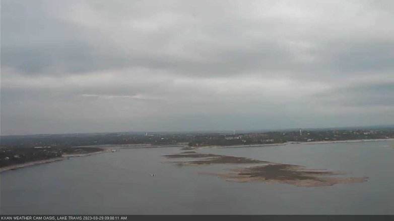 Lake Travis webcam, March 29, 2023 9:00 AM CT