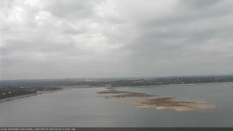 Lake Travis webcam, March 29, 2023 11:25 AM CT