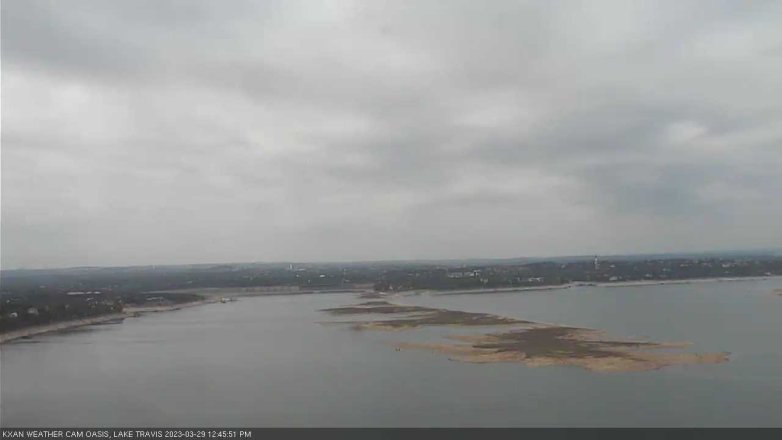 Lake Travis webcam, March 29, 2023 12:45 PM CT