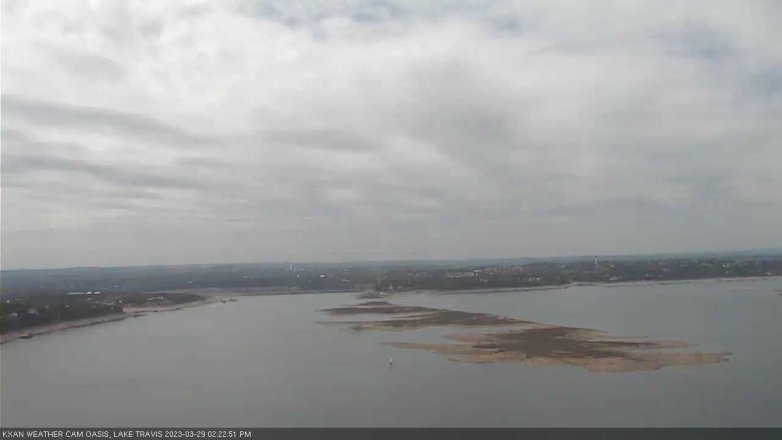 Lake Travis webcam, March 29, 2023 2:25 PM CT