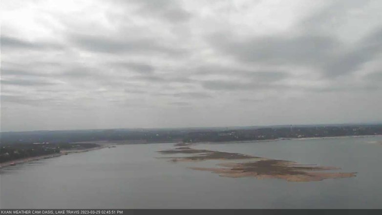 Lake Travis webcam, March 29, 2023 2:45 PM CT