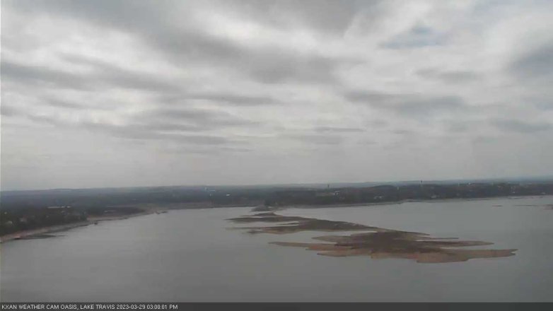 Lake Travis webcam, March 29, 2023 3:00 PM CT