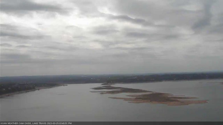 Lake Travis webcam, March 29, 2023 3:45 PM CT