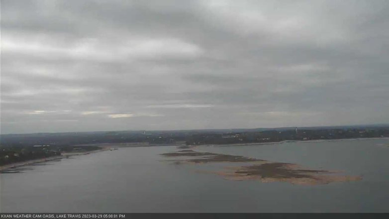 Lake Travis webcam, March 29, 2023 5:00 PM CT