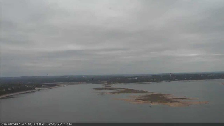Lake Travis webcam, March 29, 2023 5:25 PM CT