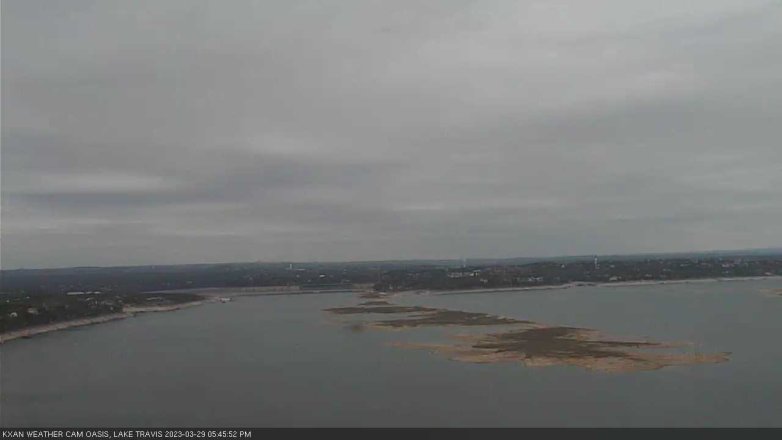 Lake Travis webcam, March 29, 2023 5:45 PM CT