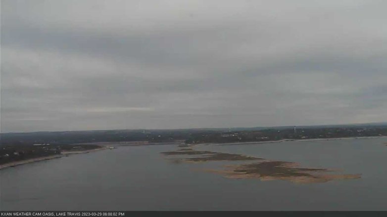 Lake Travis webcam, March 29, 2023 6:00 PM CT