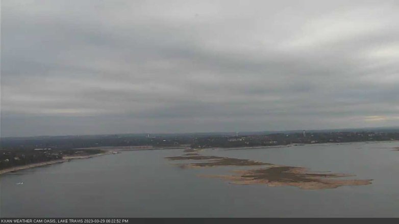 Lake Travis webcam, March 29, 2023 6:25 PM CT