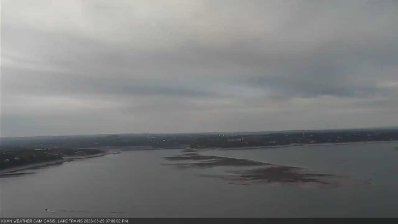 Lake Travis webcam, March 29, 2023 7:00 PM CT