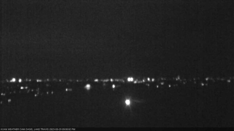 Lake Travis webcam, March 29, 2023 9:00 PM CT