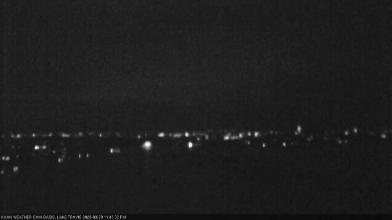 Lake Travis webcam, March 29, 2023 11:45 PM CT