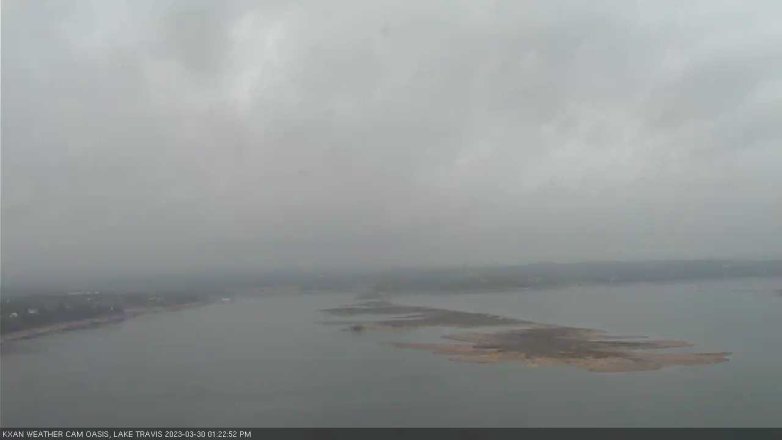 Lake Travis webcam, March 30, 2023 1:25 PM CT