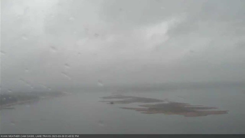 Lake Travis webcam, March 30, 2023 1:45 PM CT