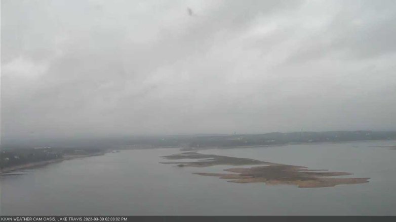 Lake Travis webcam, March 30, 2023 2:00 PM CT