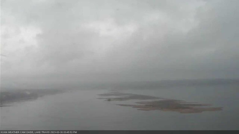 Lake Travis webcam, March 30, 2023 3:45 PM CT