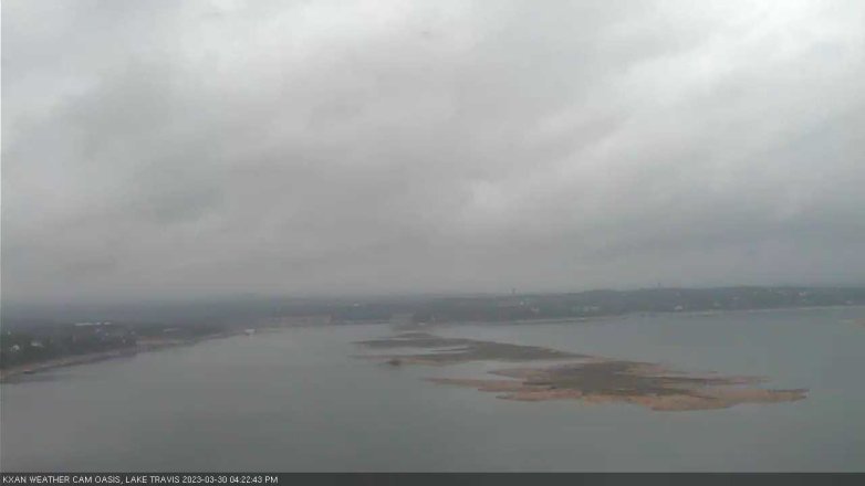 Lake Travis webcam, March 30, 2023 4:25 PM CT