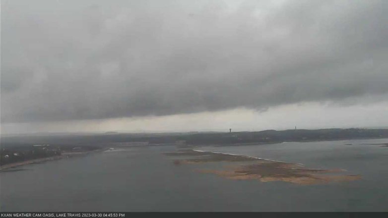 Lake Travis webcam, March 30, 2023 4:45 PM CT