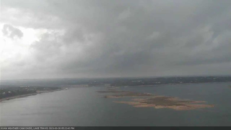 Lake Travis webcam, March 30, 2023 5:25 PM CT