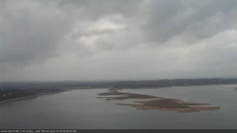 Lake Travis webcam, March 30, 2023 6:00 PM CT