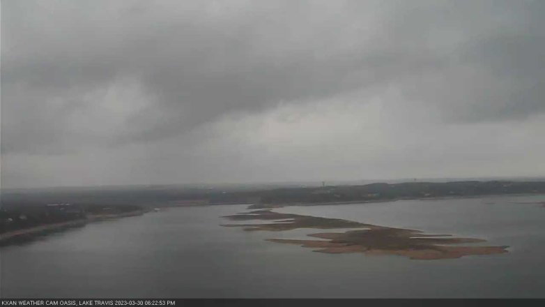 Lake Travis webcam, March 30, 2023 6:25 PM CT