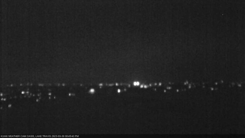 Lake Travis webcam, March 30, 2023 8:45 PM CT