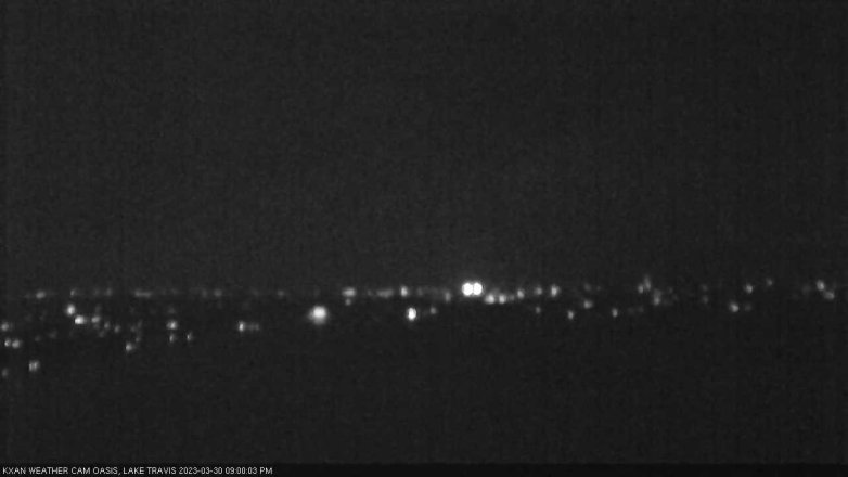 Lake Travis webcam, March 30, 2023 9:00 PM CT