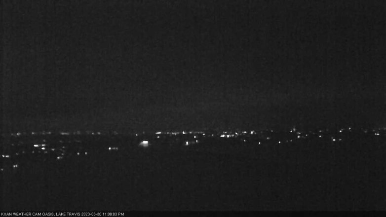 Lake Travis webcam, March 30, 2023 11:00 PM CT