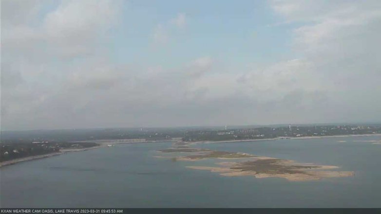 Lake Travis webcam, March 31, 2023 9:45 AM CT