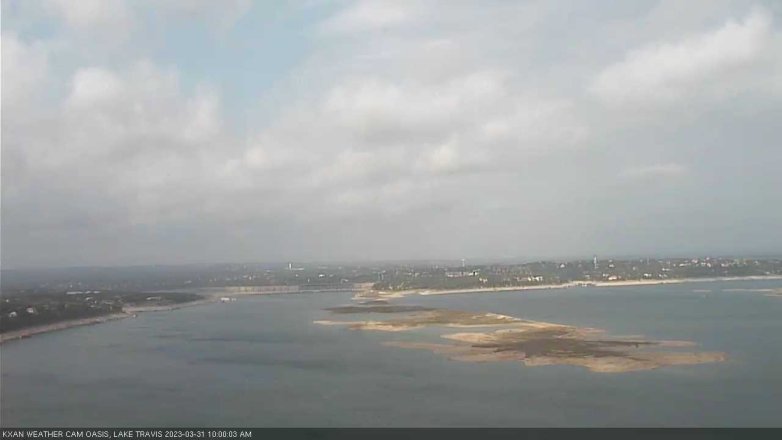 Lake Travis webcam, March 31, 2023 10:00 AM CT