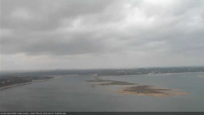 Lake Travis webcam, March 31, 2023 10:45 AM CT