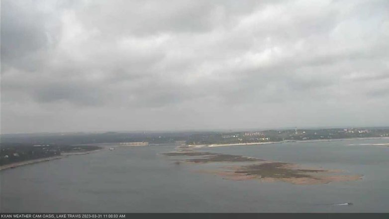 Lake Travis webcam, March 31, 2023 11:00 AM CT