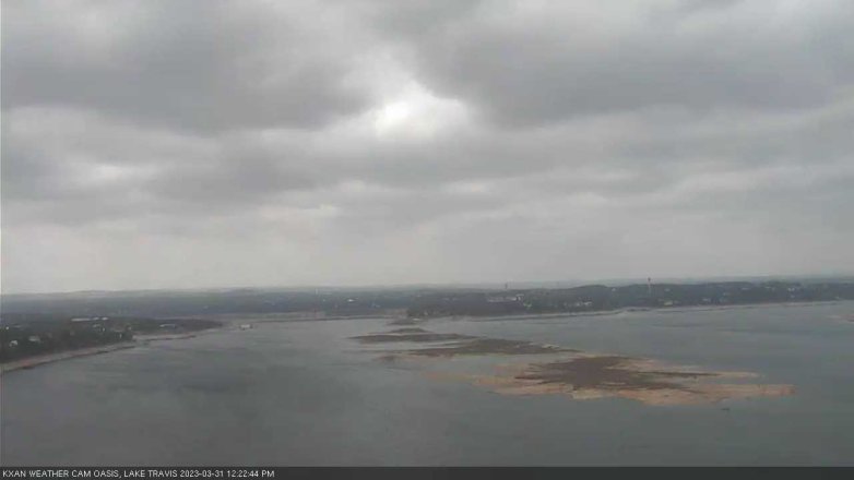 Lake Travis webcam, March 31, 2023 12:25 PM CT