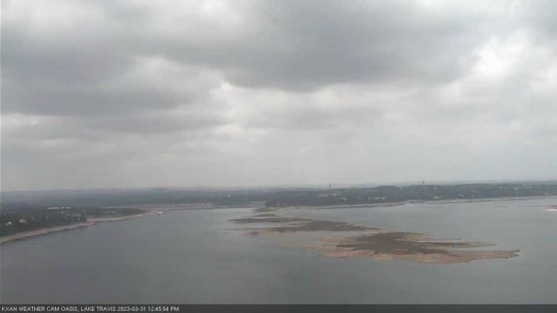 Lake Travis webcam, March 31, 2023 12:45 PM CT